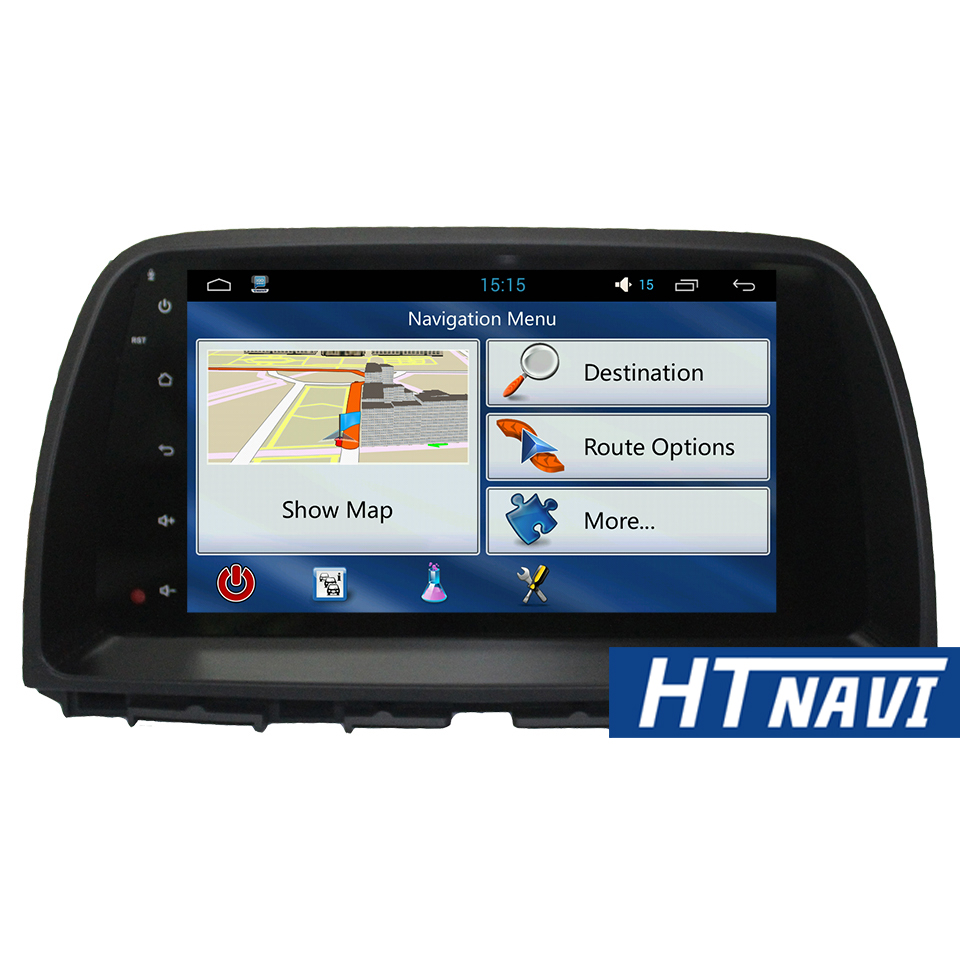 HTNAVI Reproductor multimedia para coche para Mazda CX-5 2012-2015