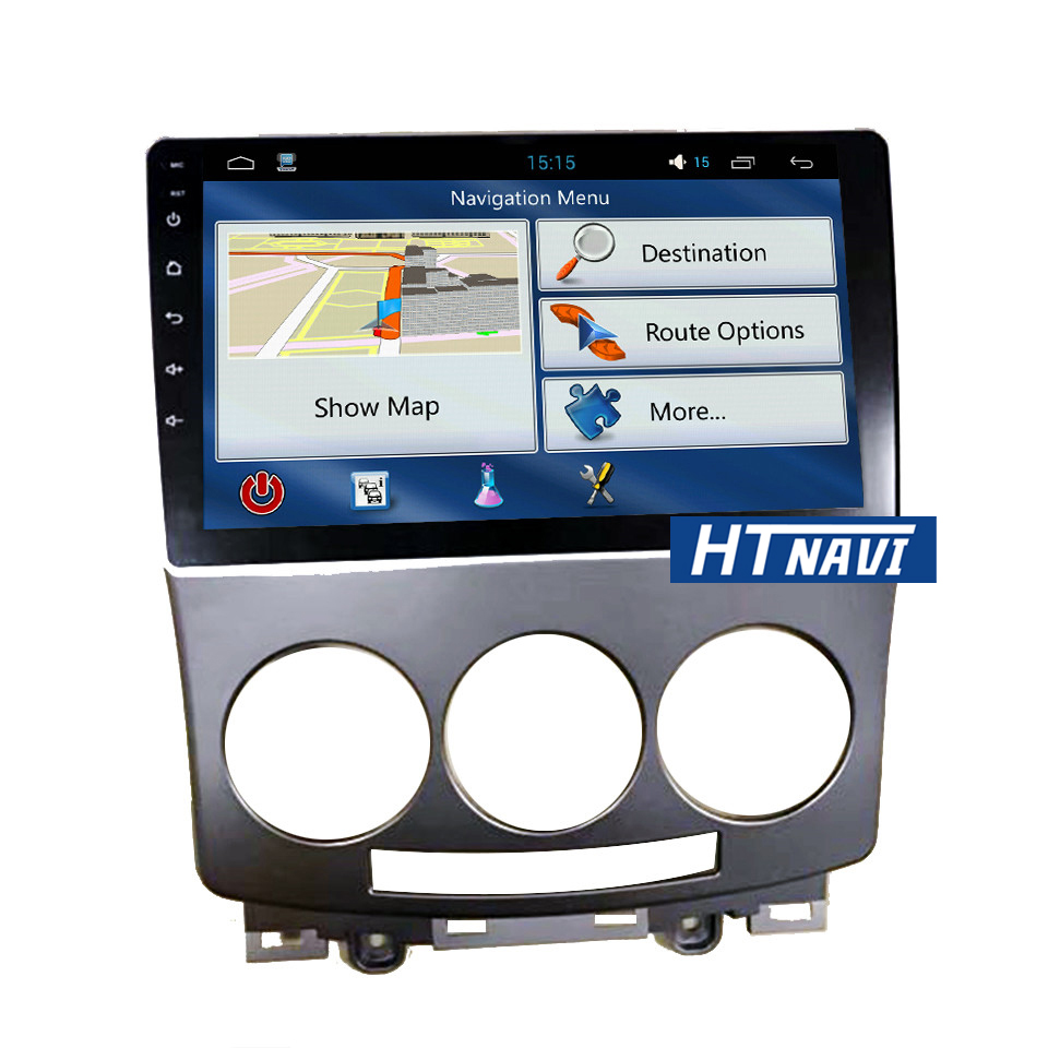 HTNAVI Lecteur multimédia de voiture pourMazda 5 2005-2009