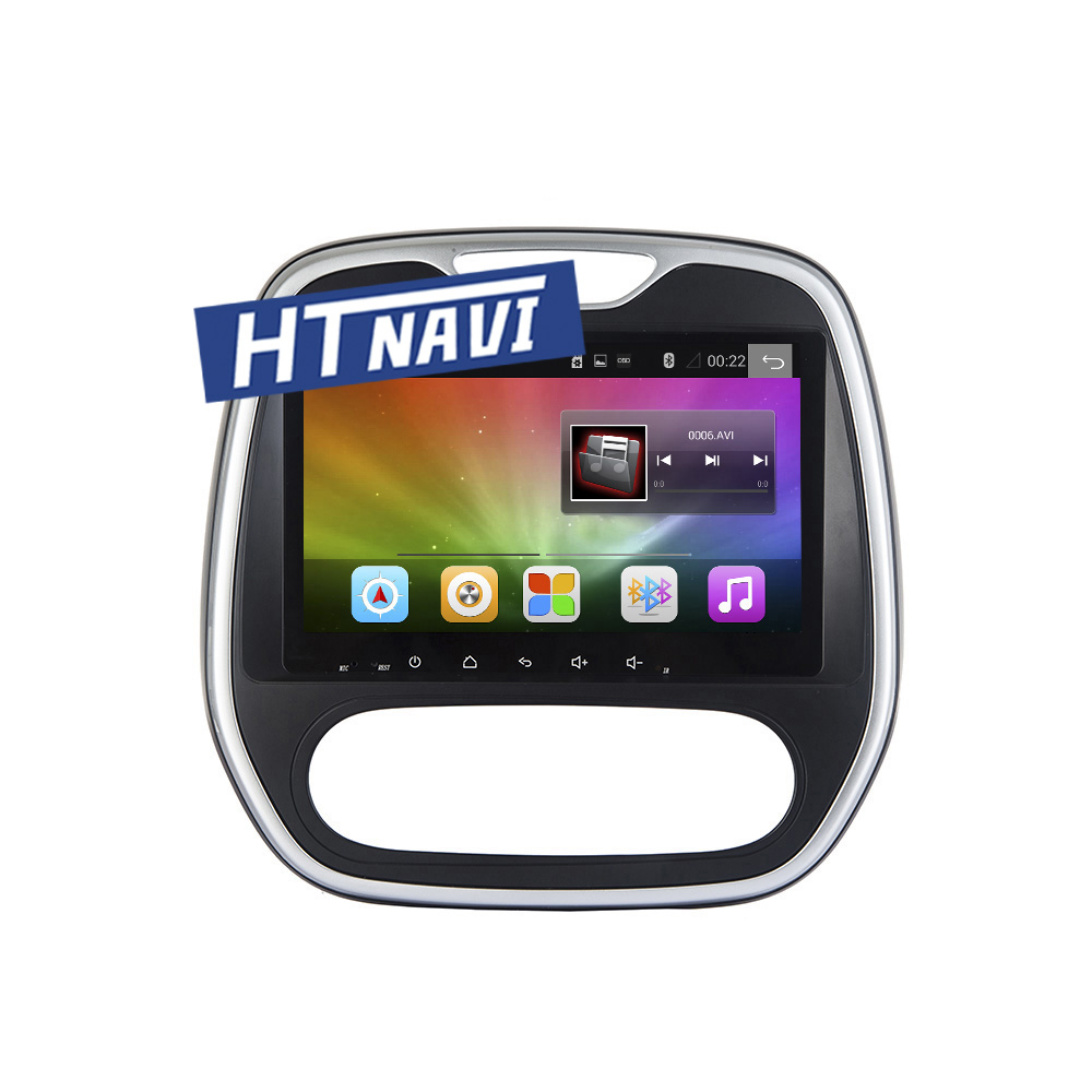 HTNAVI Reproductor multimedia para coche para Renault Captur/Clio 2012-2016