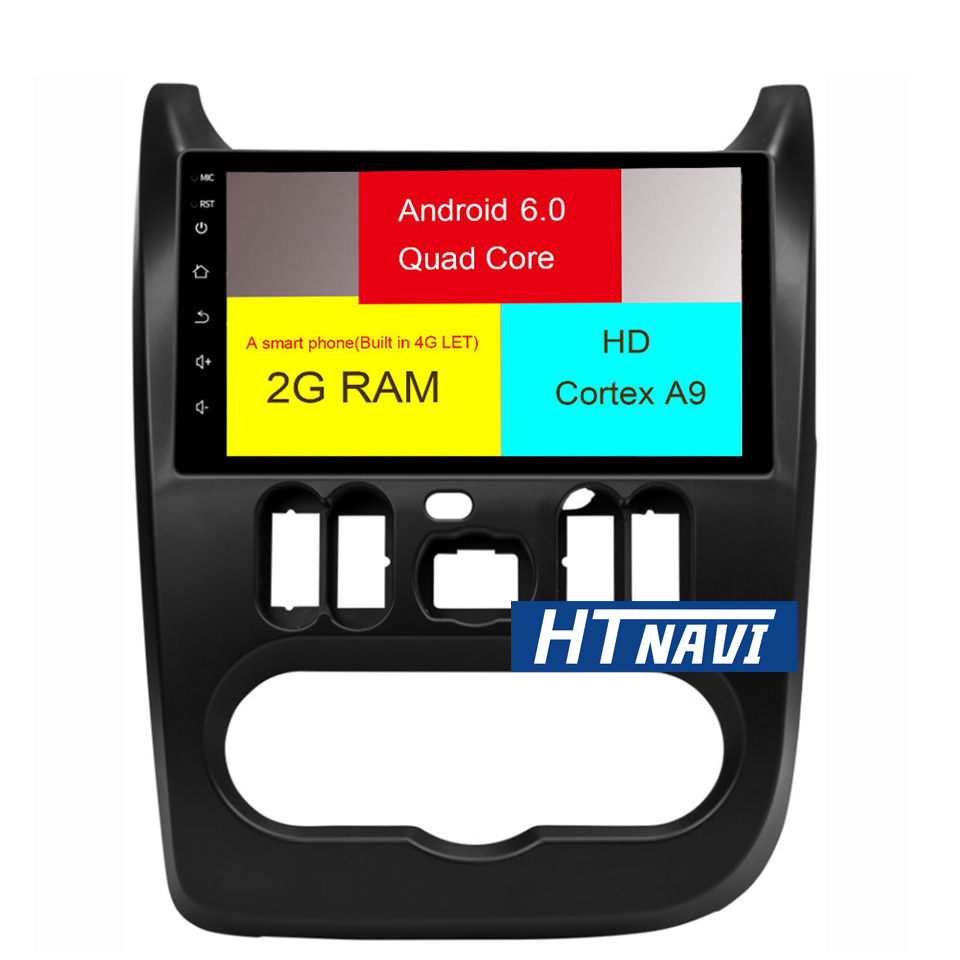 HTNAVI Player multimídia para carro para Renault Dacia/Sandero 2008-2012