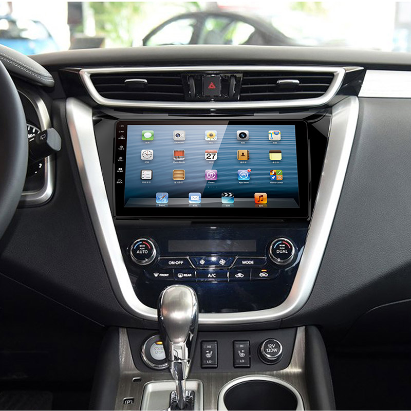 HTNAVI Reproductor multimedia para coche para Nissan Murano 2015-2017