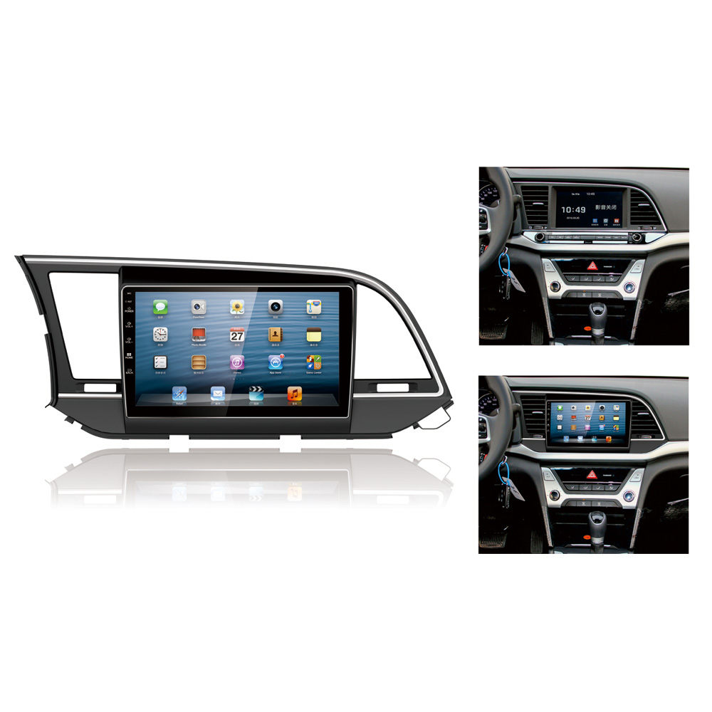 HTNAVI Reproductor multimedia para coche para Hyundai Elantra 2016