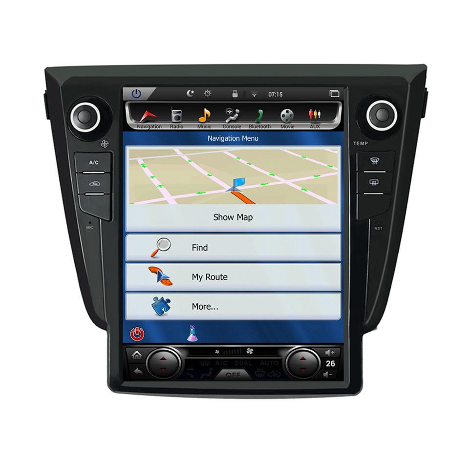 HTNAVI Player multimídia para carro para Nissan X-Trail 2103-2015