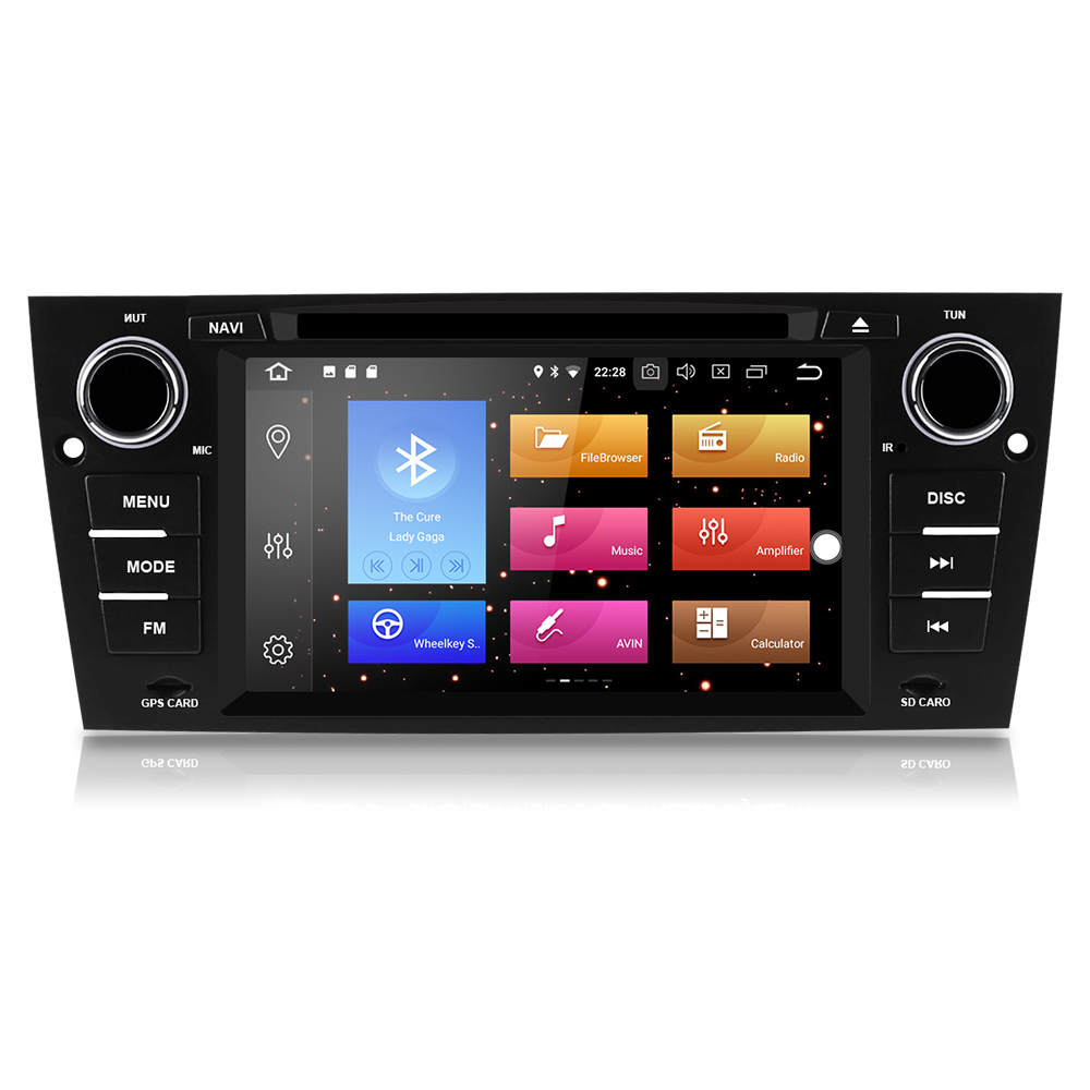 HTNAVI Player multimídia para carro para BMW E90/E91/E92/E93 2005-2006