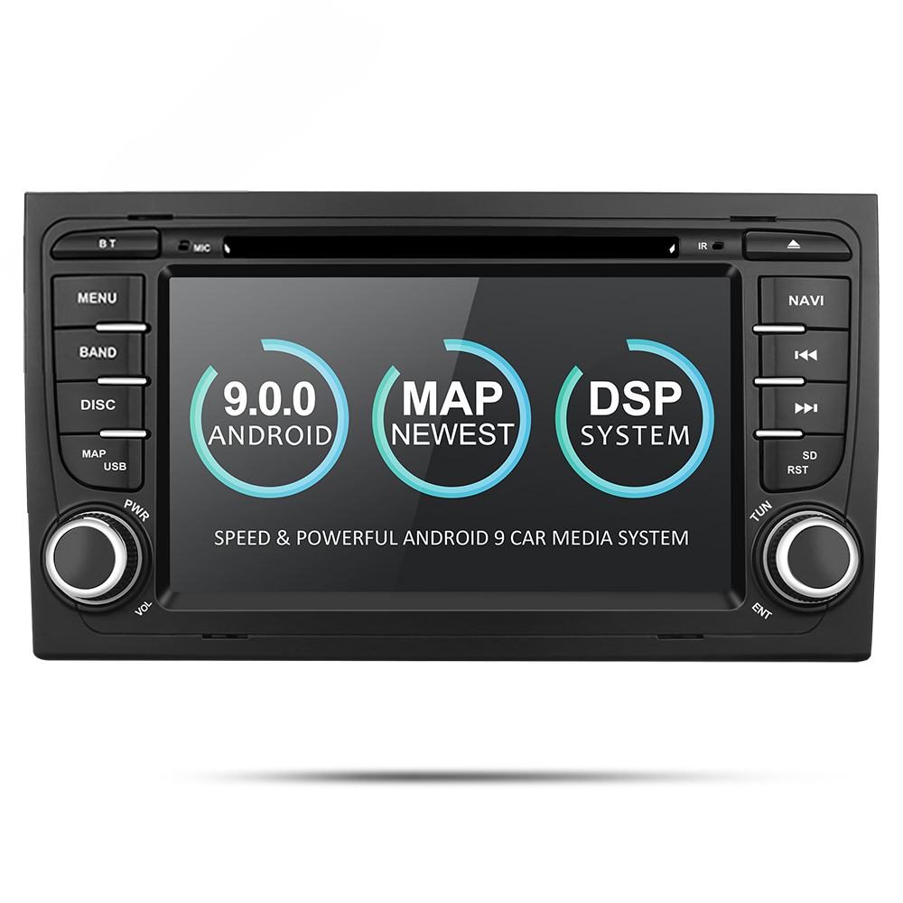 HTNAVI Auto-Multimedia-Player für Audi A4/S4 2002-2008