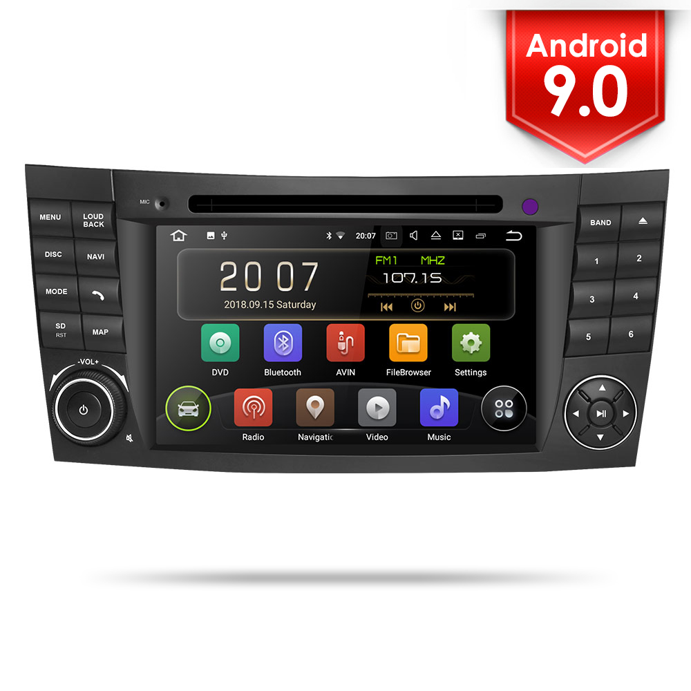 HTNAVI Auto-Multimedia-Player für Benz E-Class/G-Class/CLK-Class/CLS-Class 2004-2008