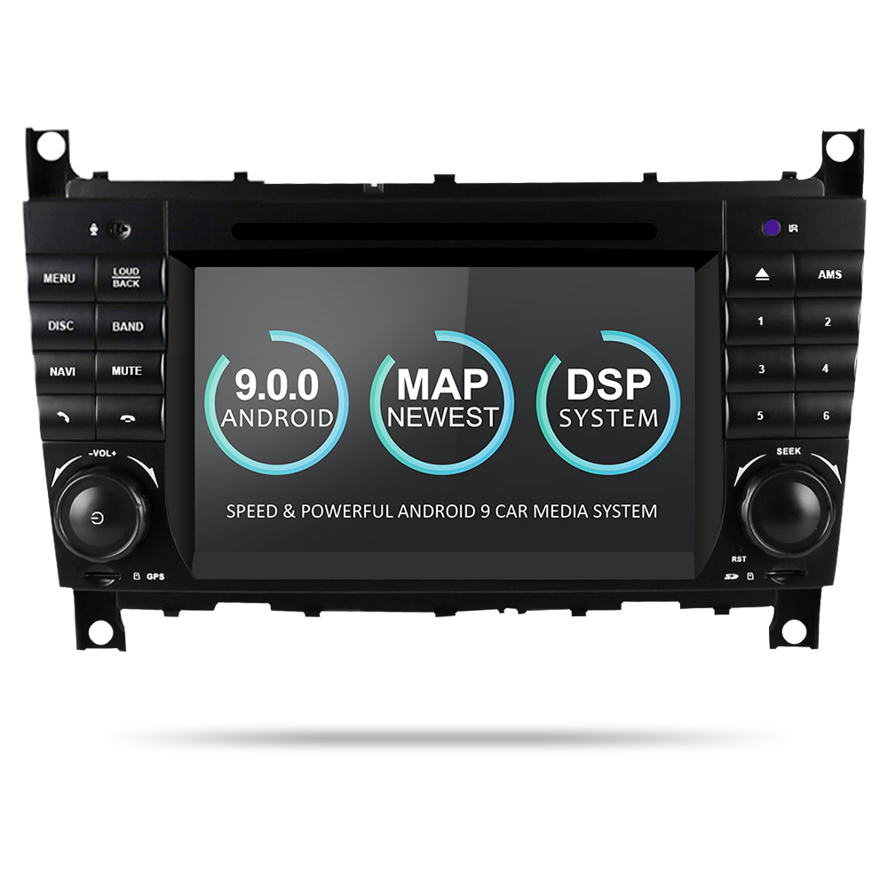 HTNAVI Auto-Multimedia-Player für Benz C-Class/CLK-Class 2006-2012