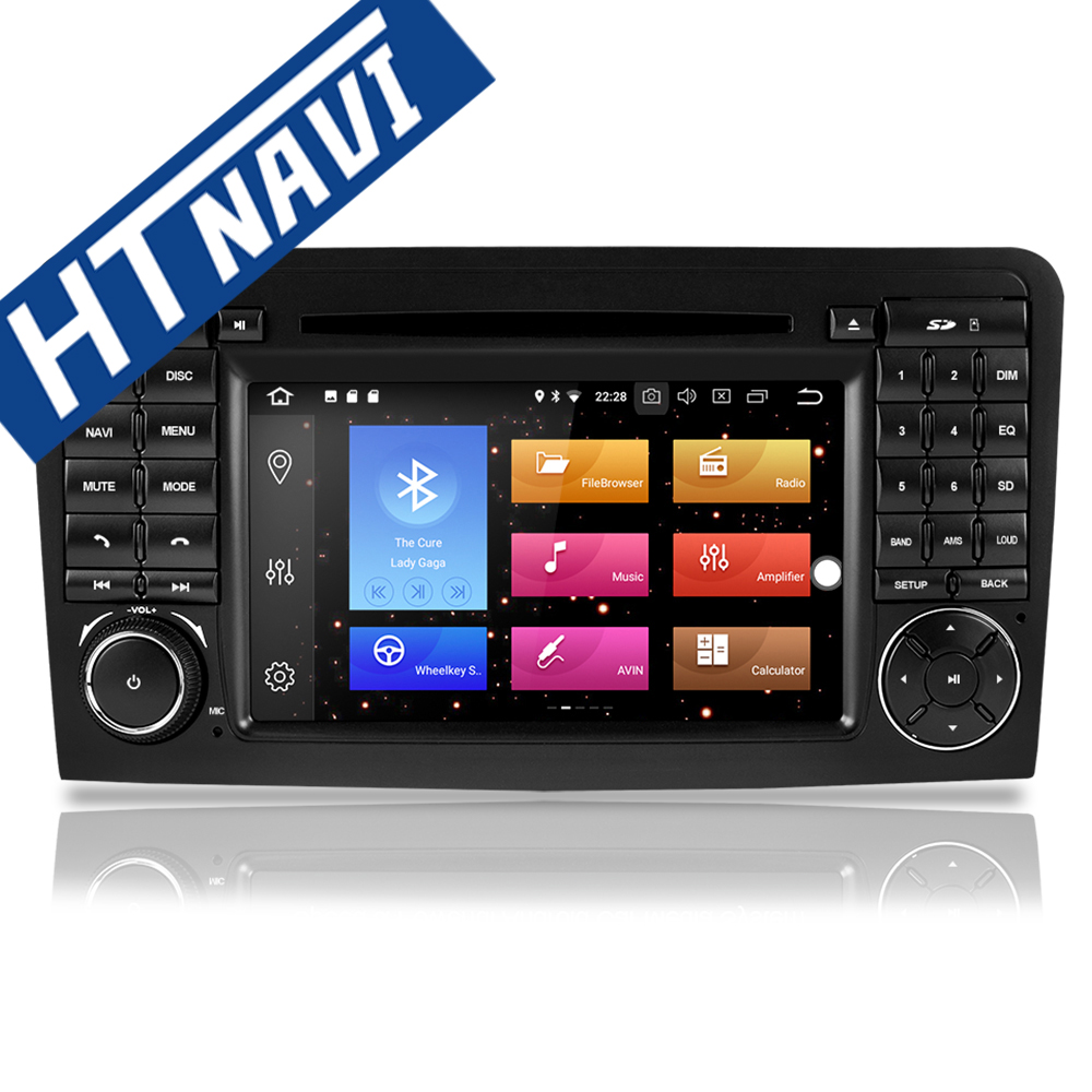 HTNAVI Lettore multimediale per auto per Mercedes-Benz GL-Class/ML-Class 2005-2012