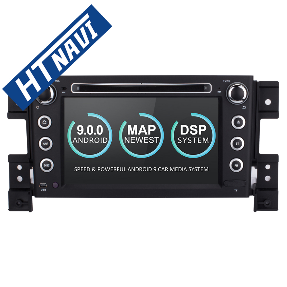 HTNAVI Player multimídia para carro para Suzuki Grand Vitara2005-2011