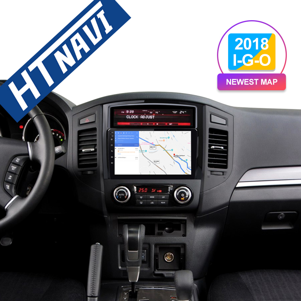 HTNAVI Lecteur multimédia de voiture pourMitsubish Lancer 2007-2018