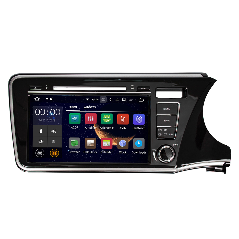 HTNAVI Auto-Multimedia-Player für honda city 2014 - 2017