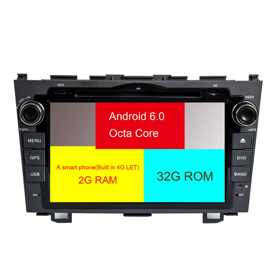 HTNAVI Auto-Multimedia-Player für honda CRV 2007 - 2011