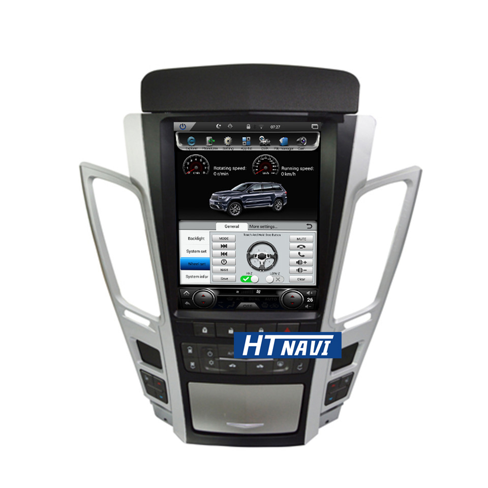 HTNAVI Reproductor multimedia para coche para Cadillac CTS 2007-2012