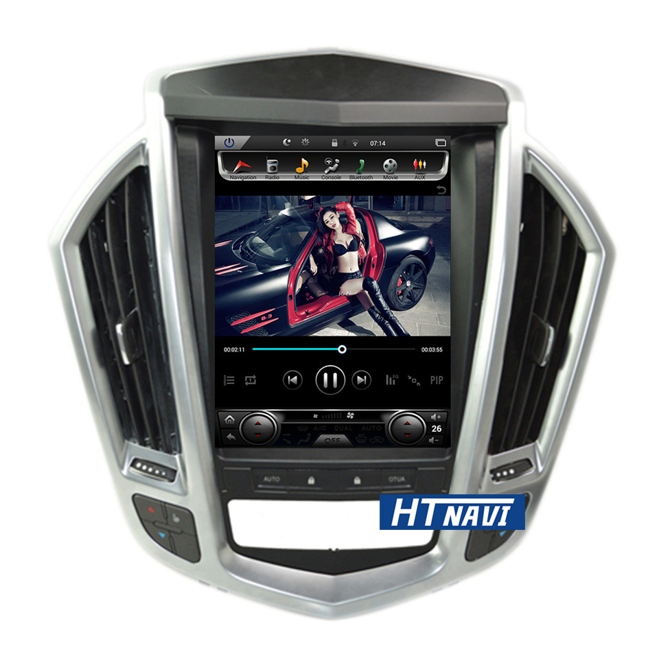 HTNAVI 자동차 멀티미디어 플레이어 Cadillac SRX 2009-2012