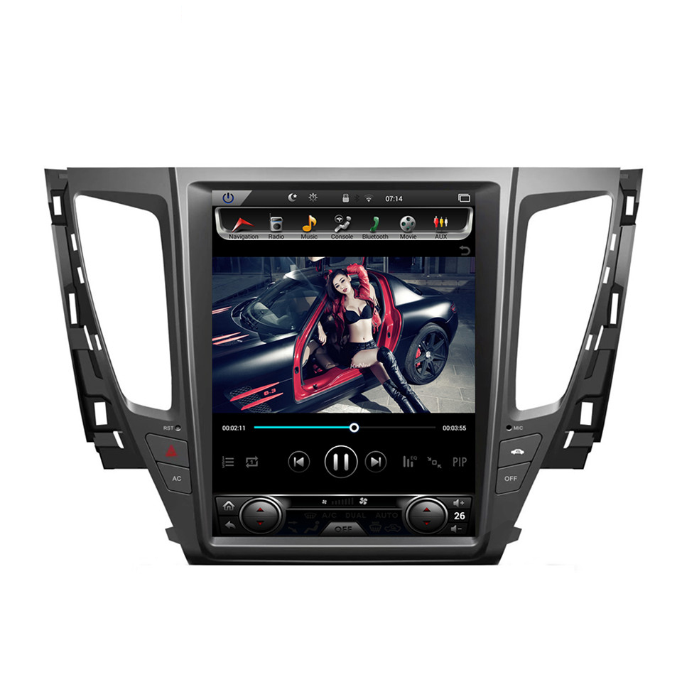 HTNAVI Player multimídia para carro para Mitsubishi Pajero 2016