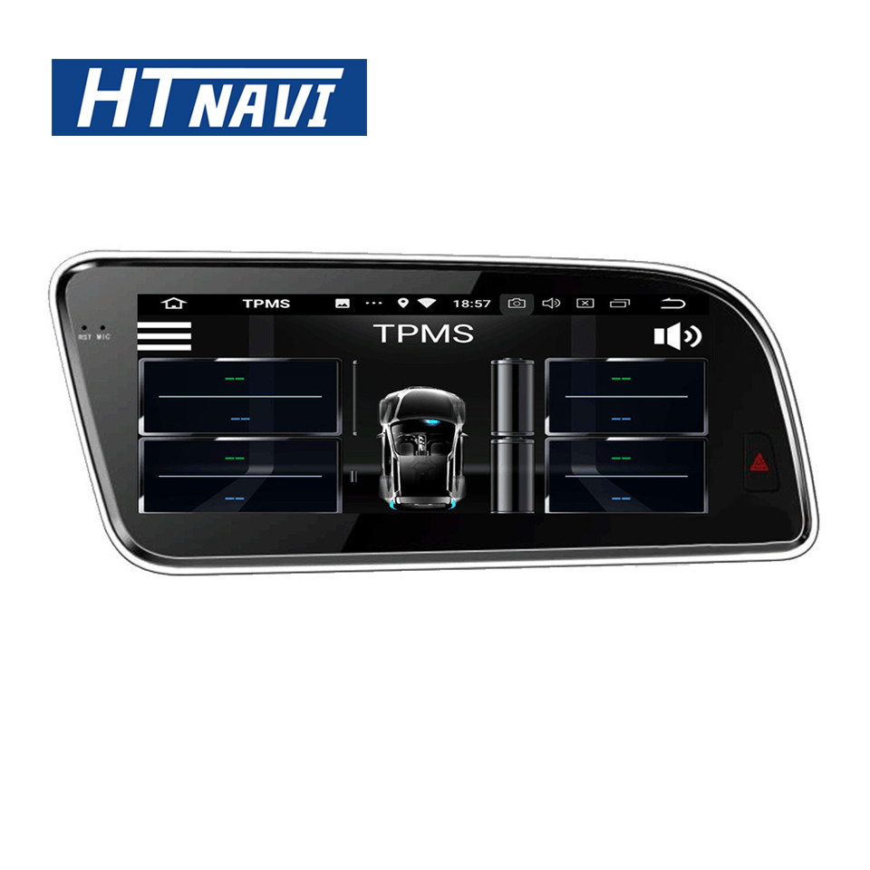 HTNAVI Reproductor multimedia para coche para Audi Q5/A5 2009-2017