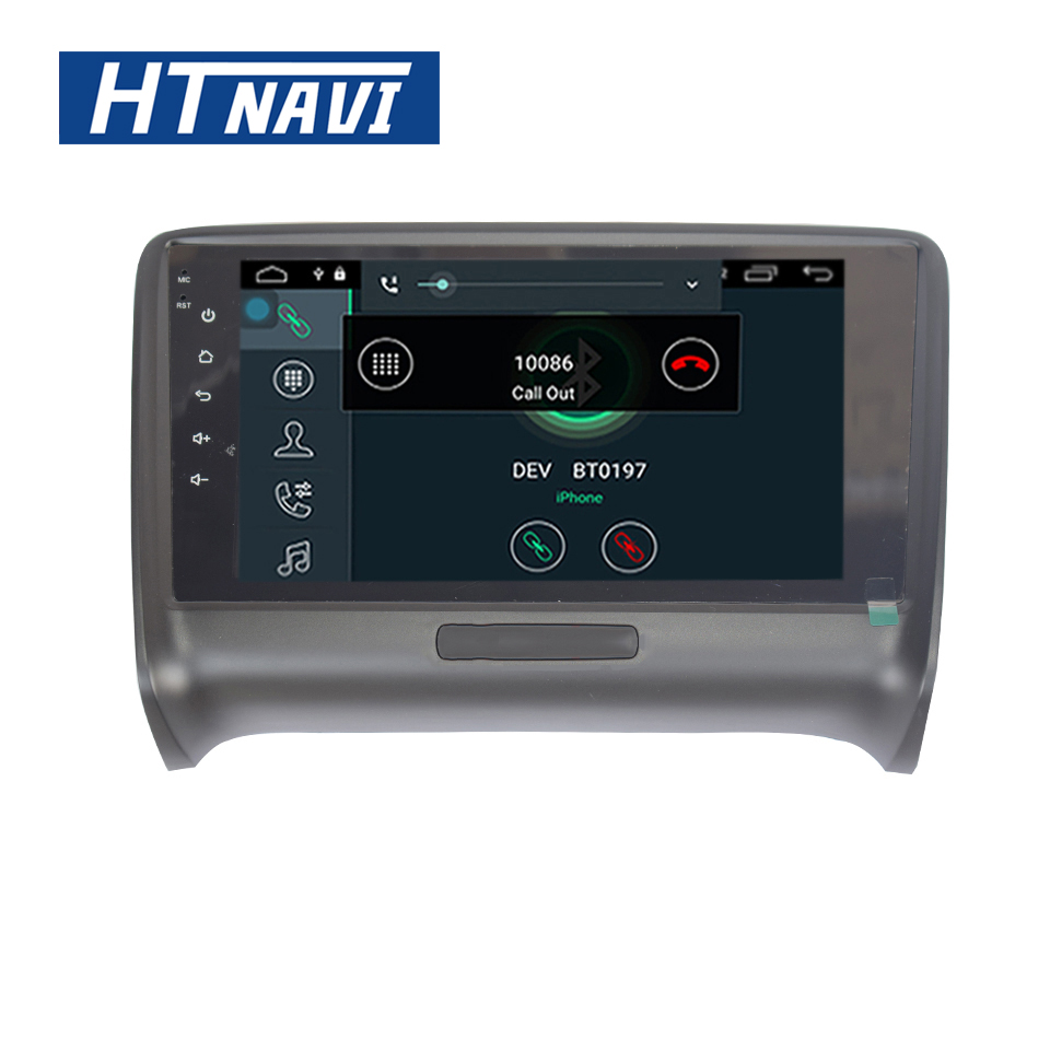 HTNAVI Lecteur multimédia de voiture pourAudi TT 2002-2008