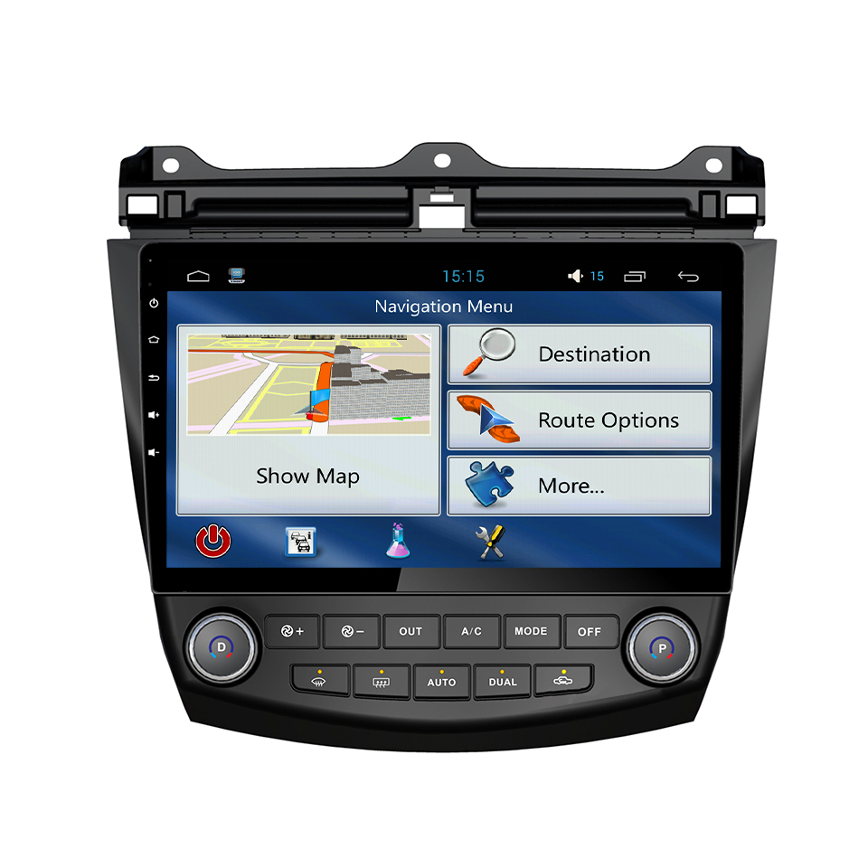 HTNAVI Reproductor multimedia para coche para honda Accord 2002-2007