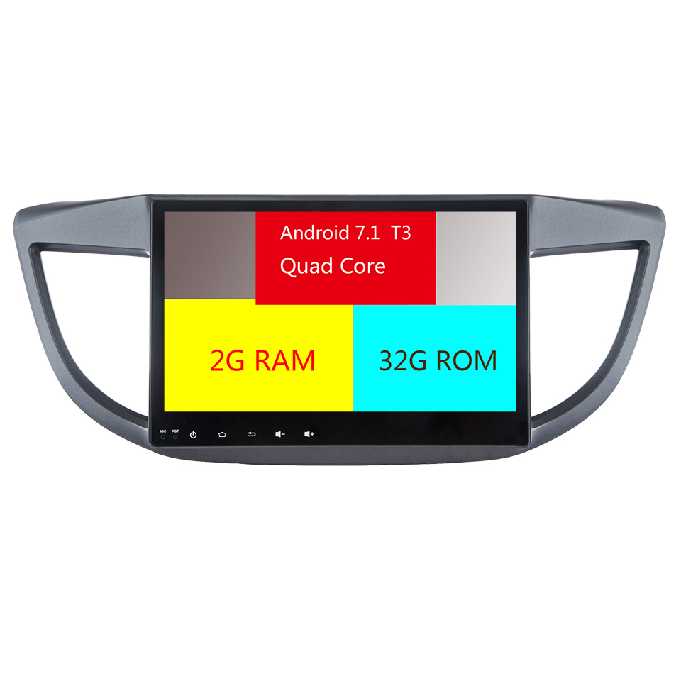 HTNAVI Reproductor multimedia para coche para Honda CRV 2012-2015