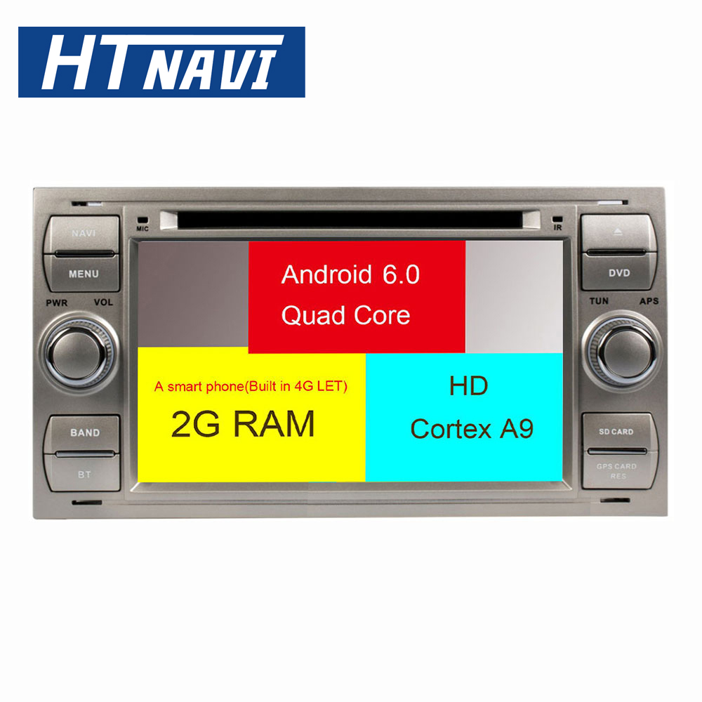 HTNAVI Reproductor multimedia para coche para Ford Focus