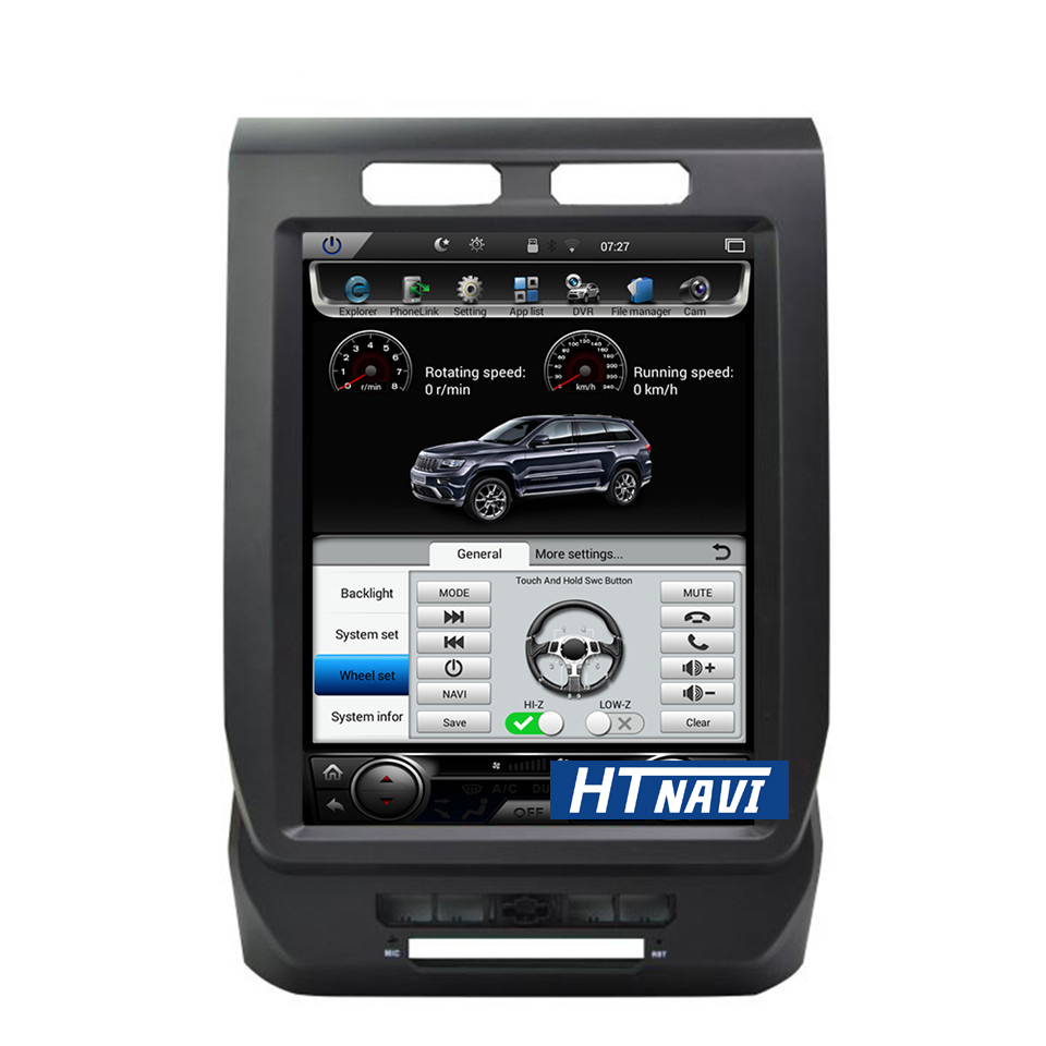 HTNAVI Player multimídia para carro para Ford F150 2014-2016