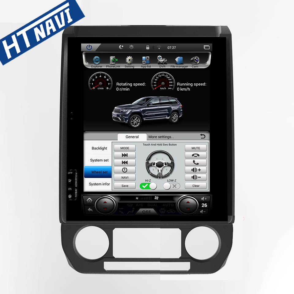 HTNAVI Player multimídia para carro para Ford F150 2013-2018