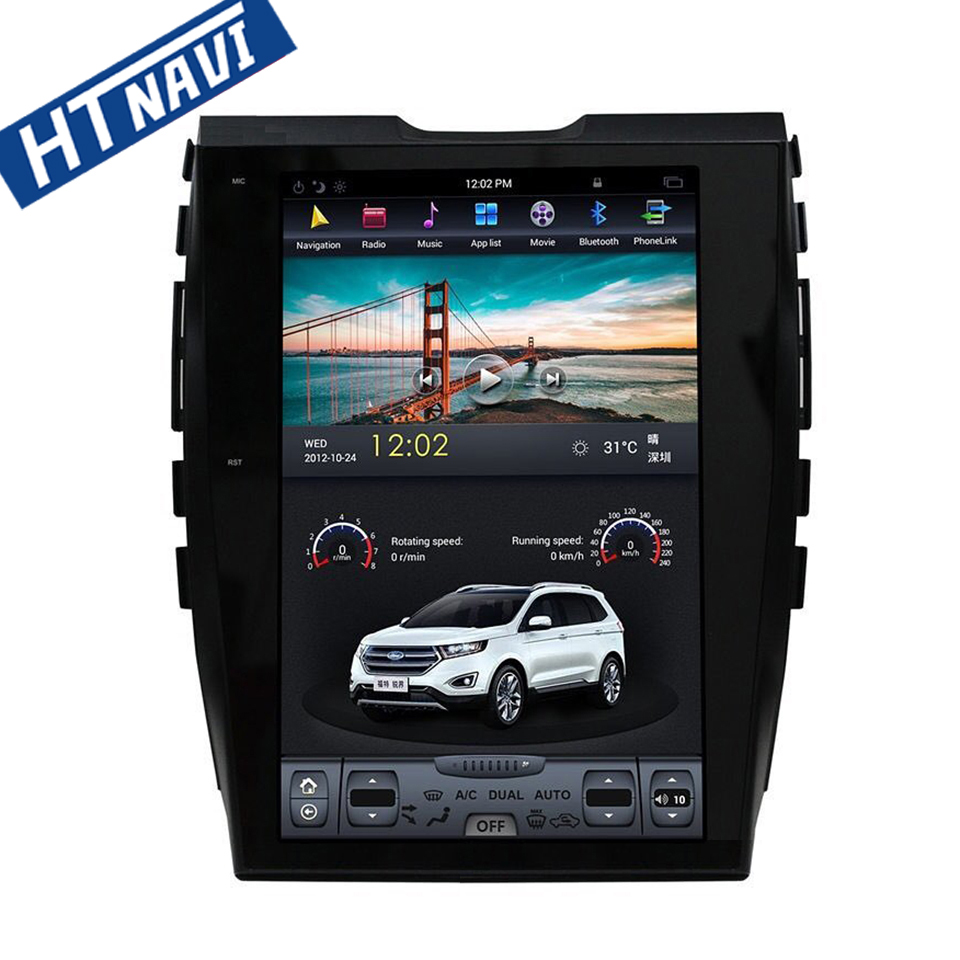 HTNAVI Auto-Multimedia-Player für Ford EDGE 2015-2018