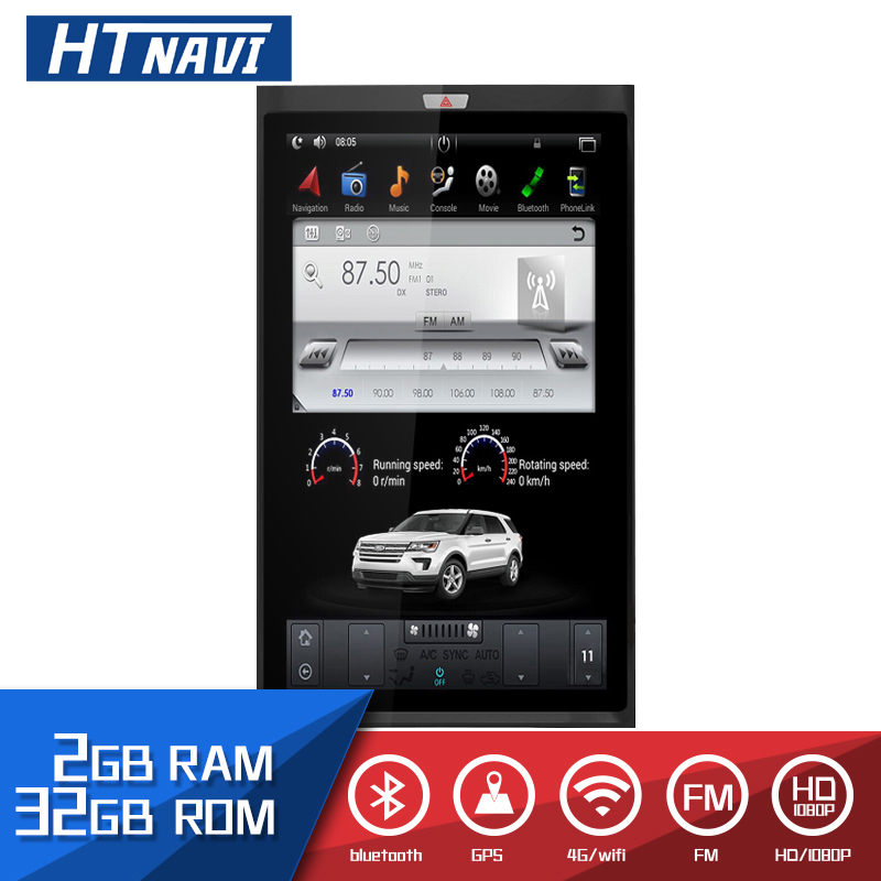 HTNAVI Player multimídia para carro para Ford Expedition 2007-2017