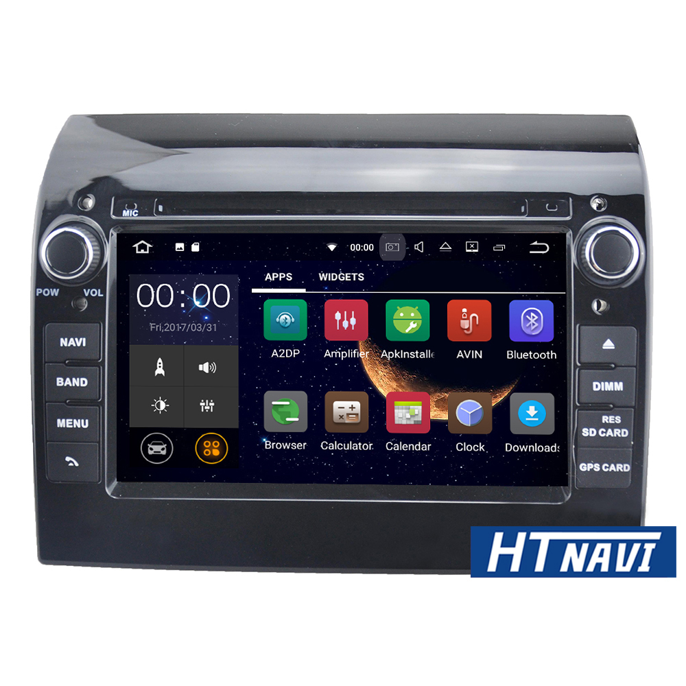 HTNAVI Reproductor multimedia para coche para FIAT Ducato 2007-2016