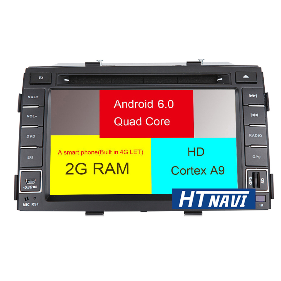 HTNAVI Lettore multimediale per auto per Kia Sorento 2010-2012