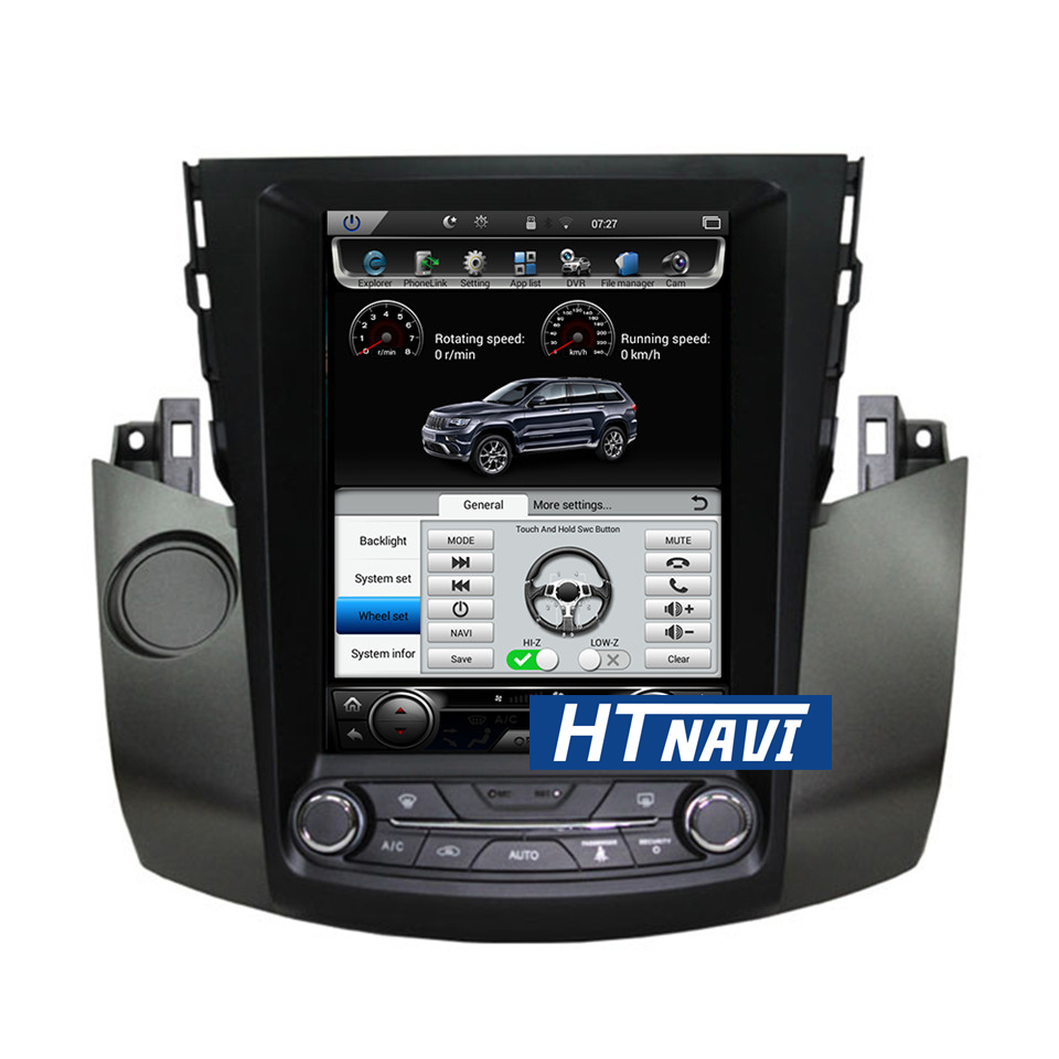 HTNAVI Player multimídia para carro para Toyota RAV4 2006-2012