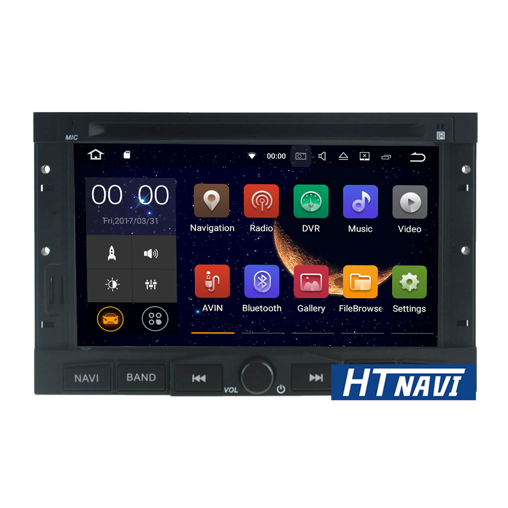 HTNAVI Player multimídia para carro para Peugeot 3008/5008 2009-2015