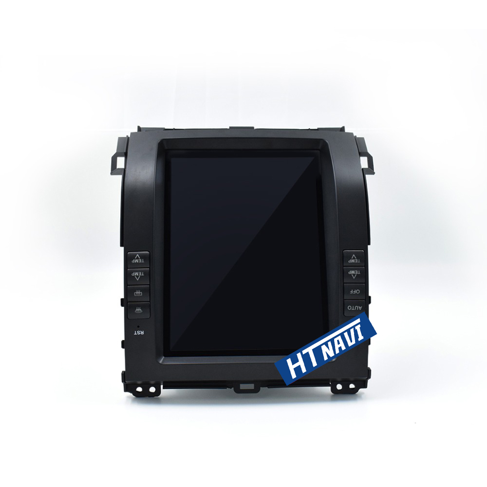 HTNAVI Lettore multimediale per auto per Toyota Land Cruiser/Prado 2002-2009