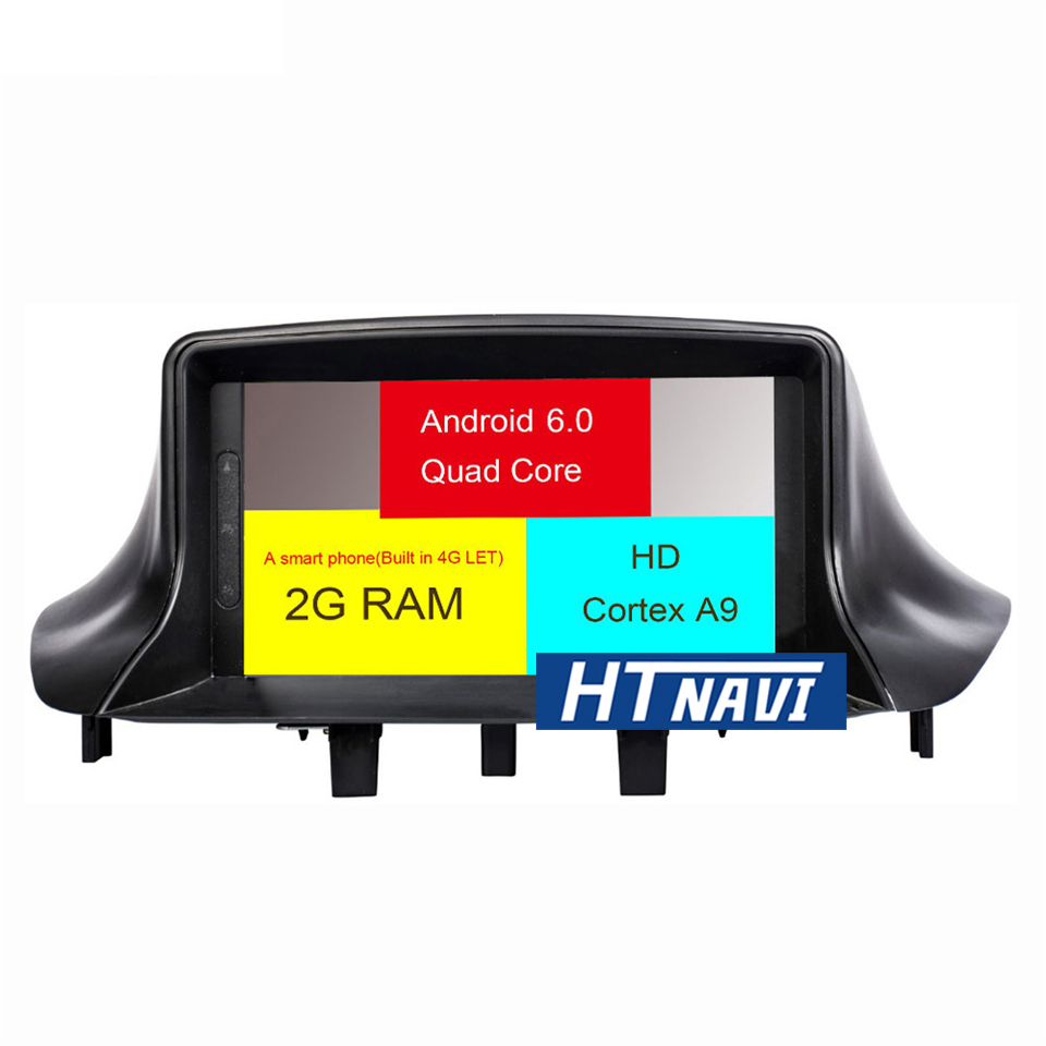 HTNAVI Reproductor multimedia para coche para Renault Megane 2009-2016