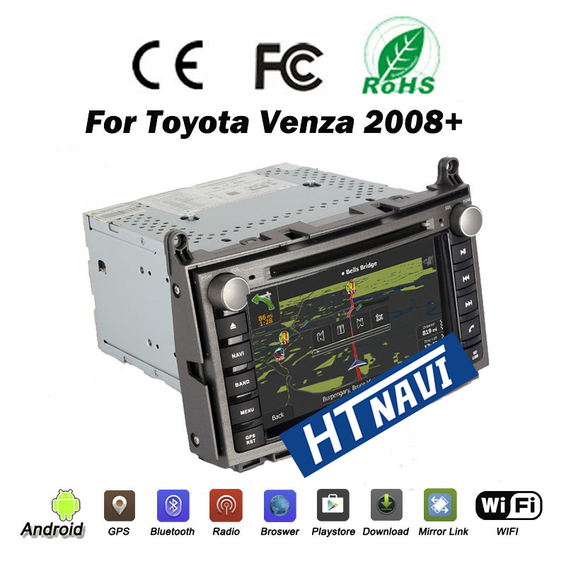 HTNAVI Player multimídia para carro para Toyota Venza 2008-2015