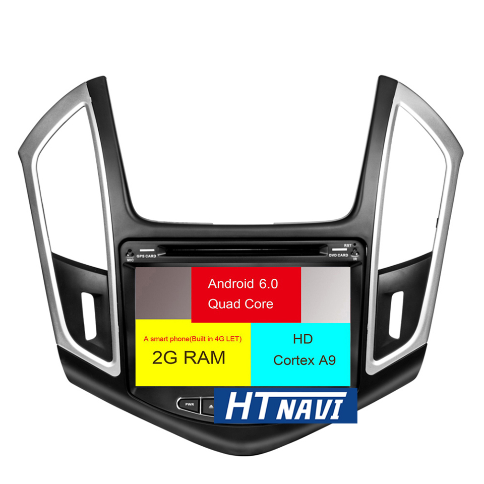 HTNAVI Lettore multimediale per auto per Chevrolet Cruze 2013-2015