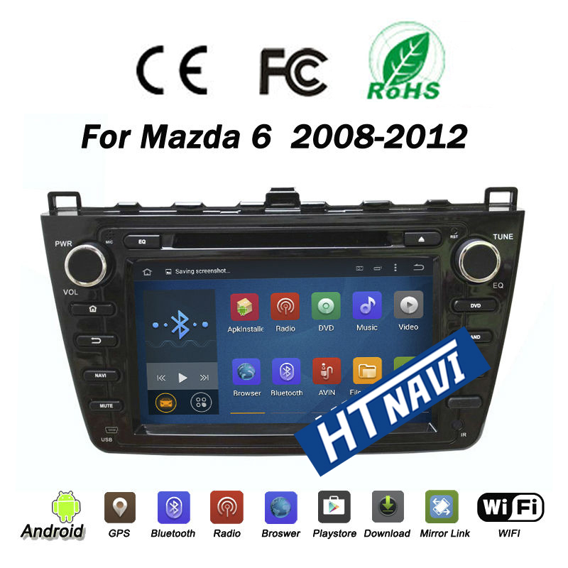 HTNAVI Lecteur multimédia de voiture pourMazda 6 2008-2012