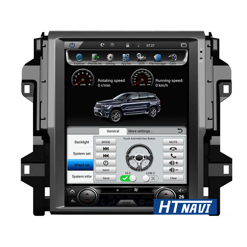 HTNAVI Car Multimedia Player For Toyota Fortuner 2016-2017