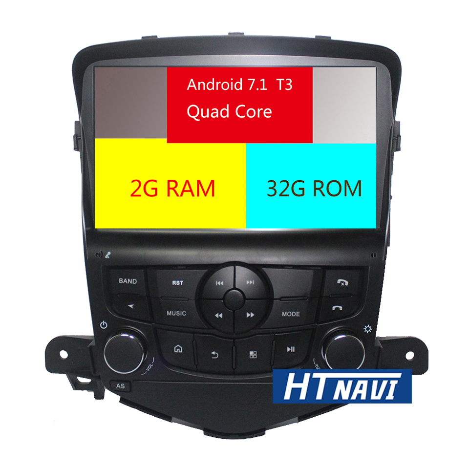 HTNAVI Player multimídia para carro para Chevrolet Cruze 2008-2012