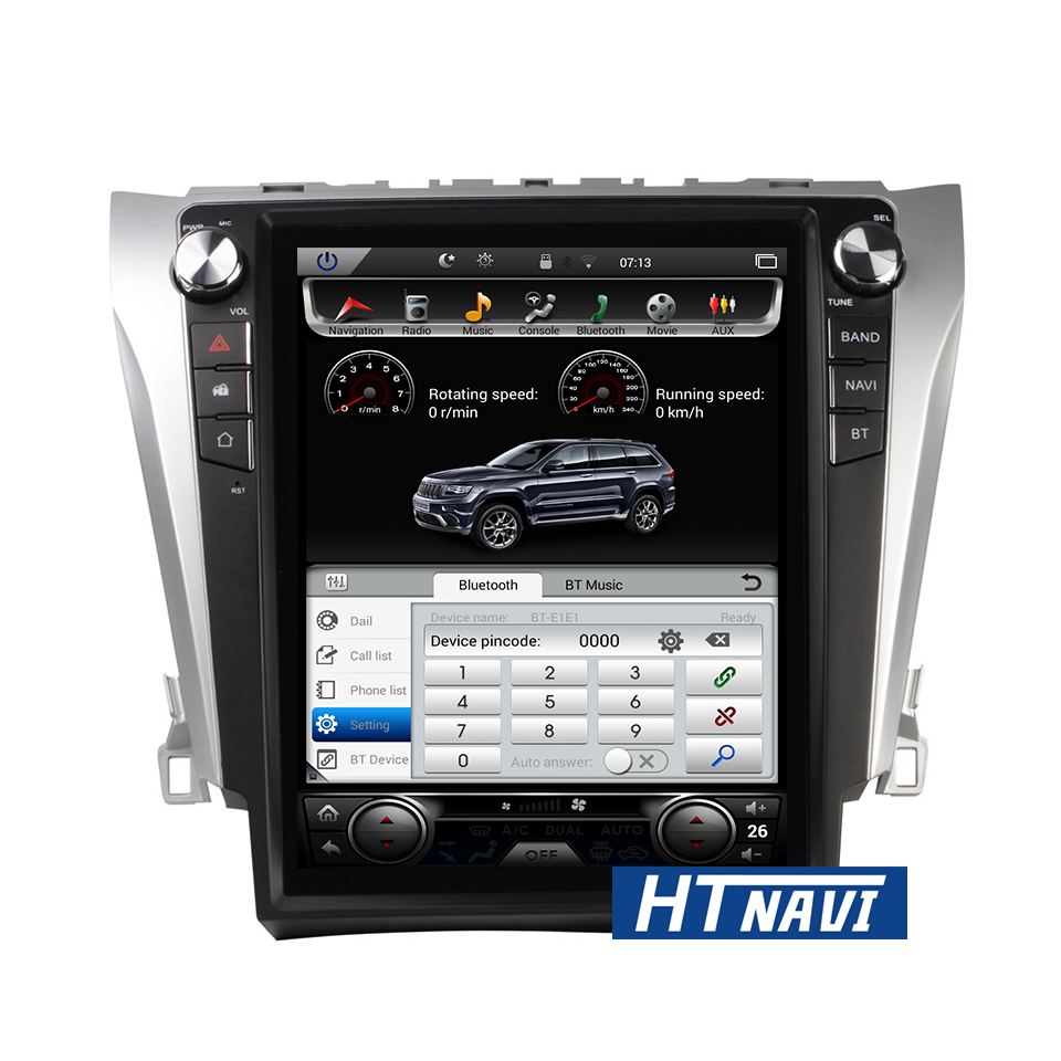 HTNAVI Car Multimedia Player For Toyota Camry 2012-2019