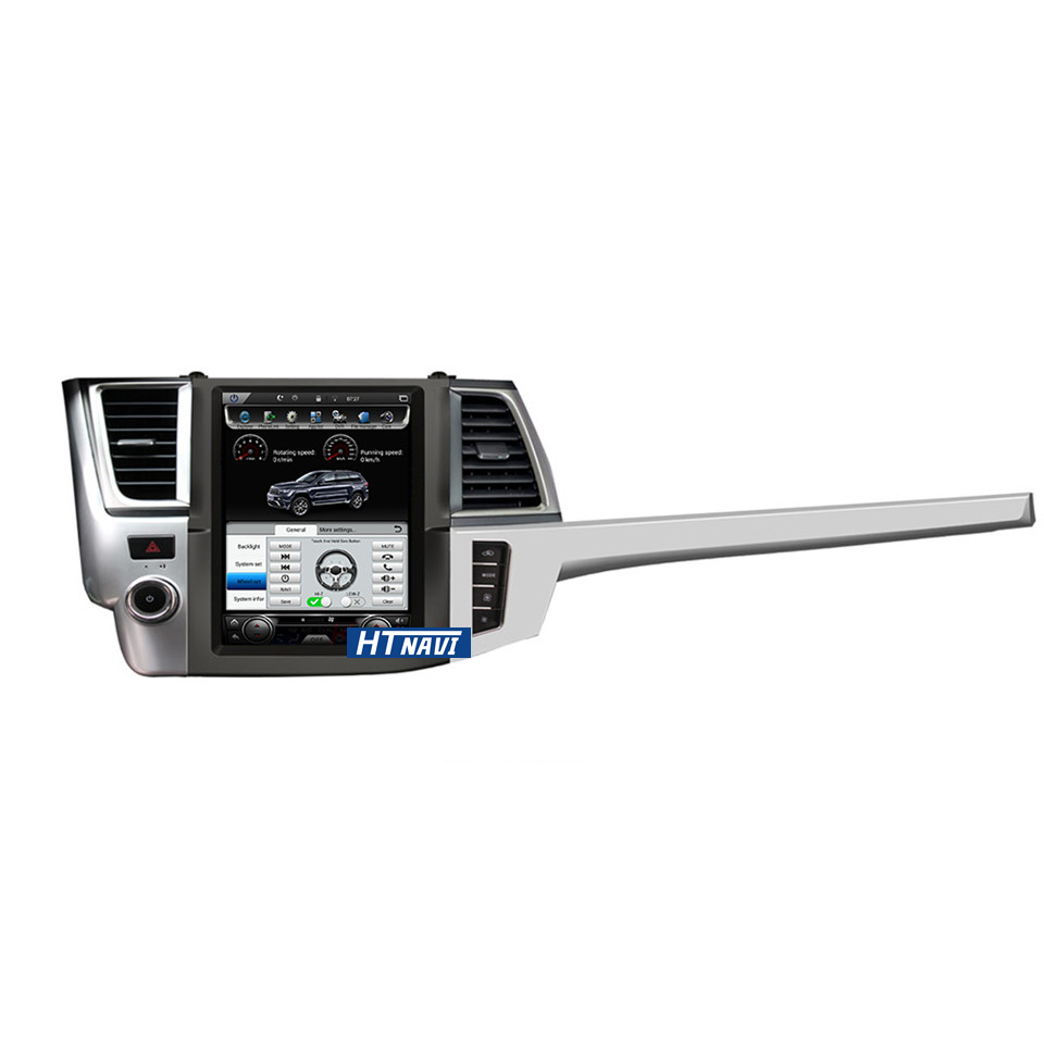 HTNAVI Reproductor multimedia para coche para Toyota Highlander 2015-2016