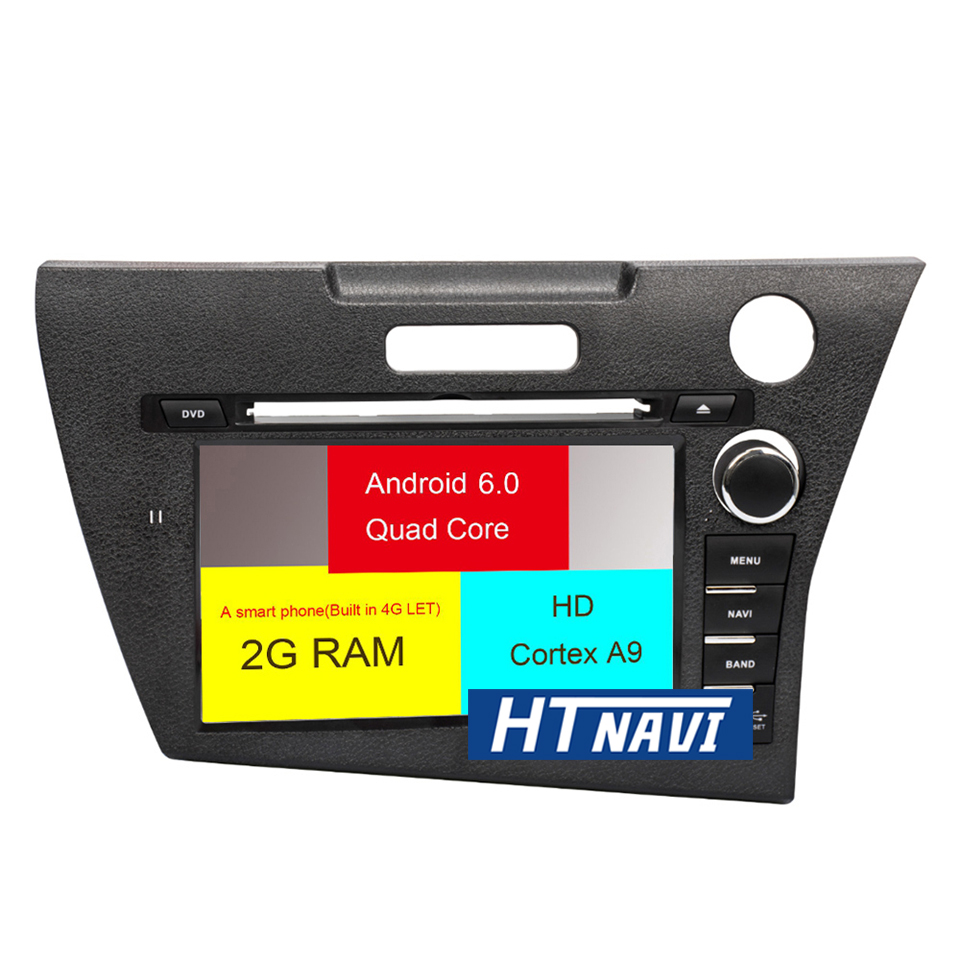 HTNAVI Reproductor multimedia para coche para Honda CR-Z 2010-2017