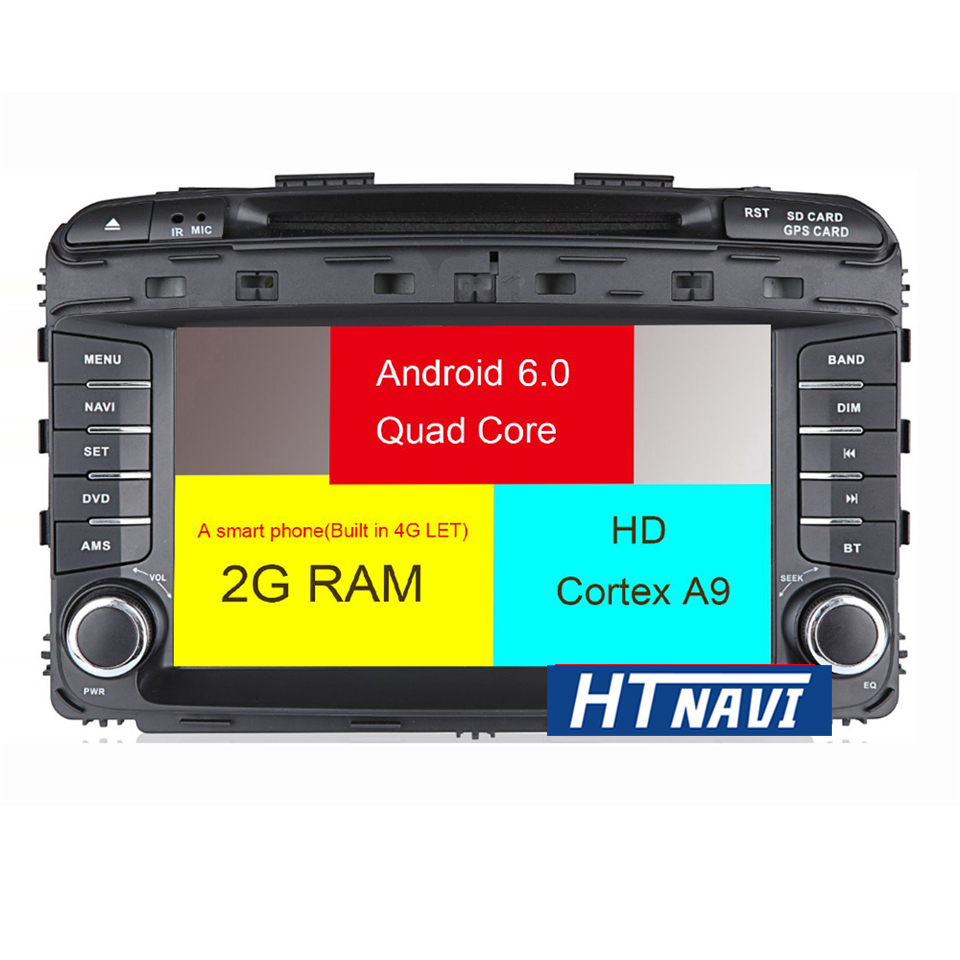 HTNAVI Player multimídia para carro para Kia Sorento 2015-2017