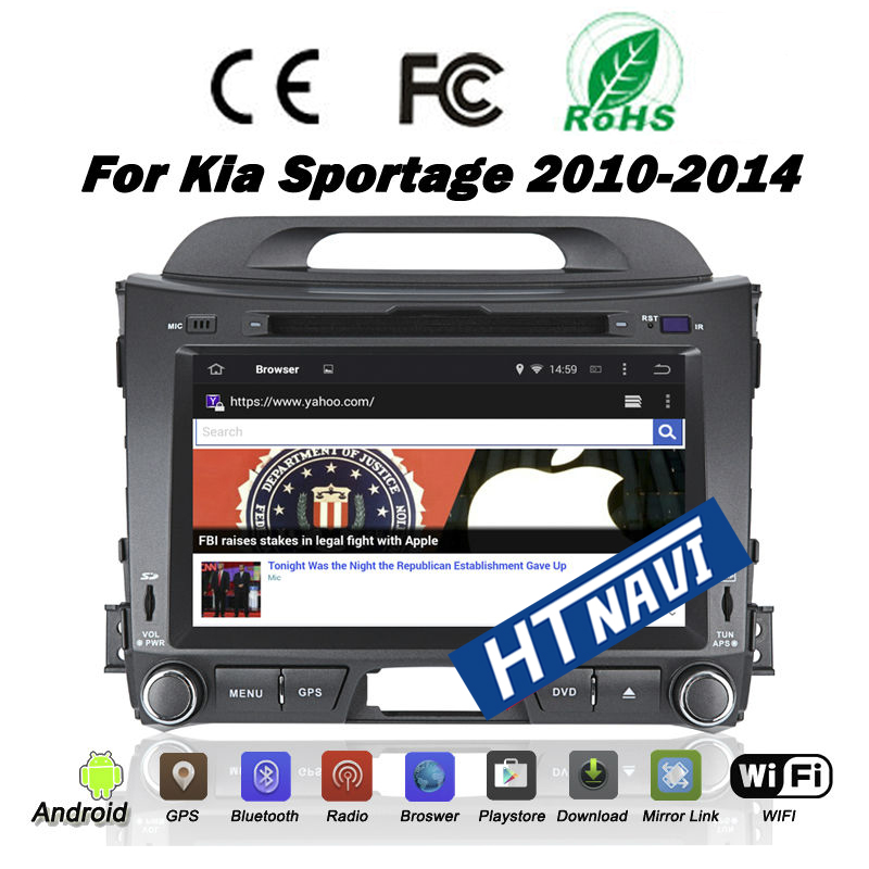 HTNAVI Car Multimedia Player For Kia Sportage 2011-2014
