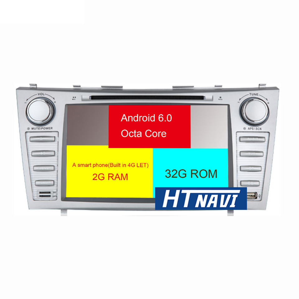 HTNAVI Lettore multimediale per auto per Toyota Camry 2006-2011