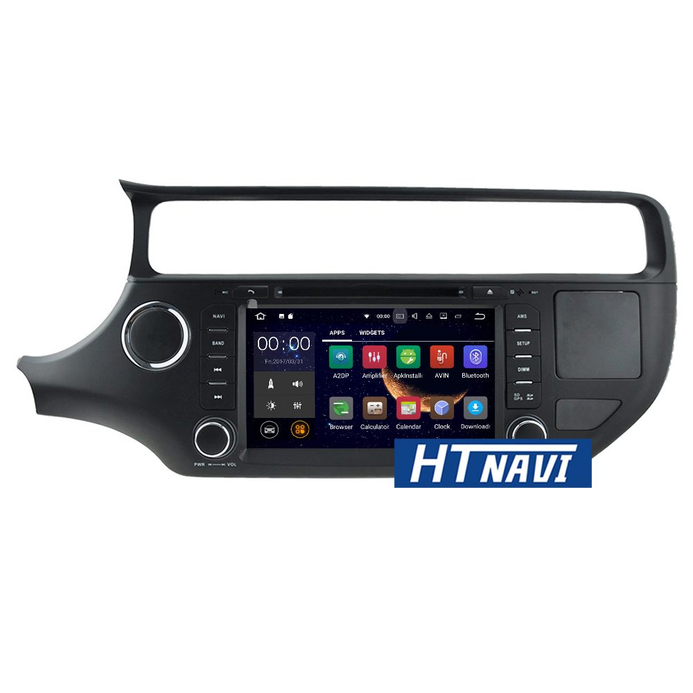 HTNAVI Lecteur multimédia de voiture pourKia RIO 2012-2017