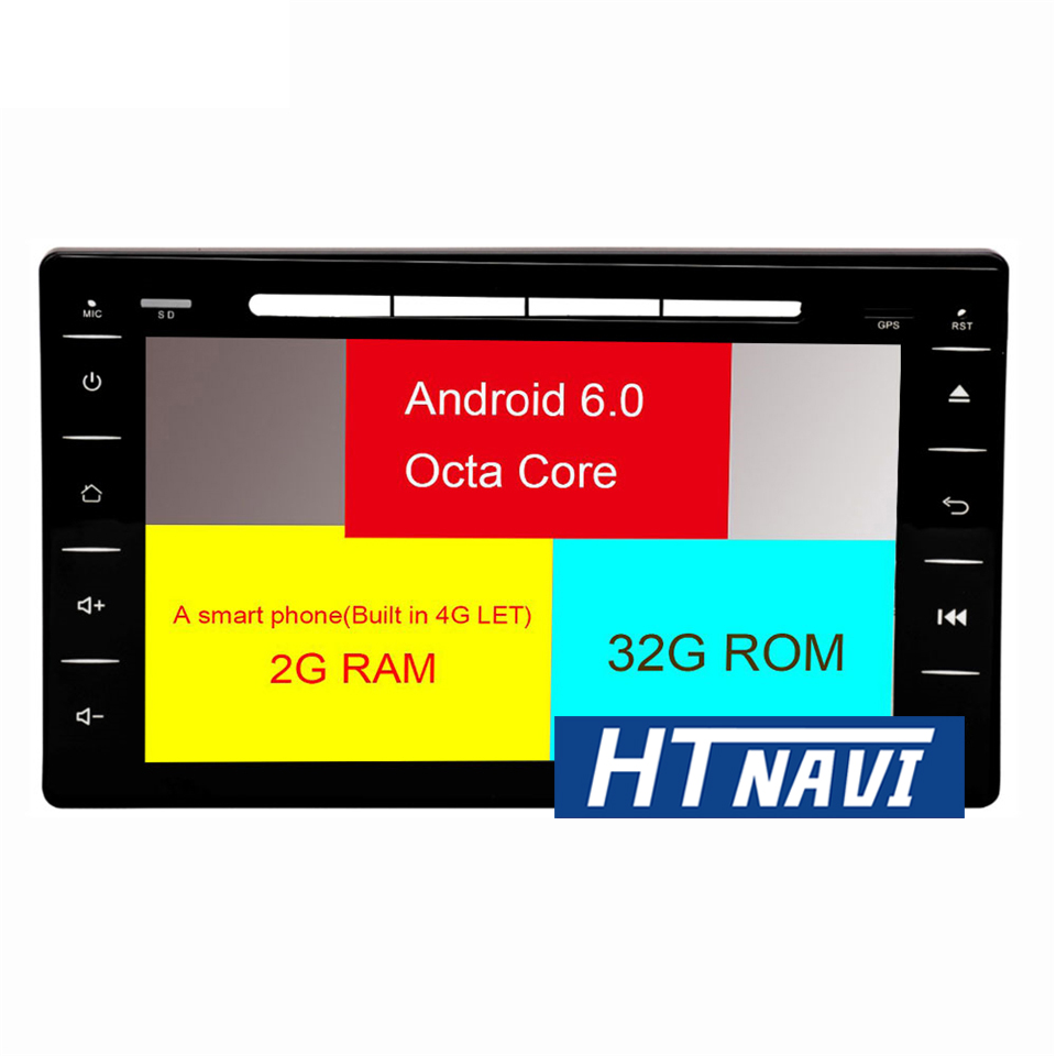 HTNAVI Reproductor multimedia para coche para Toyota Previa/Estima/Tarago/Canarado 2006-2017