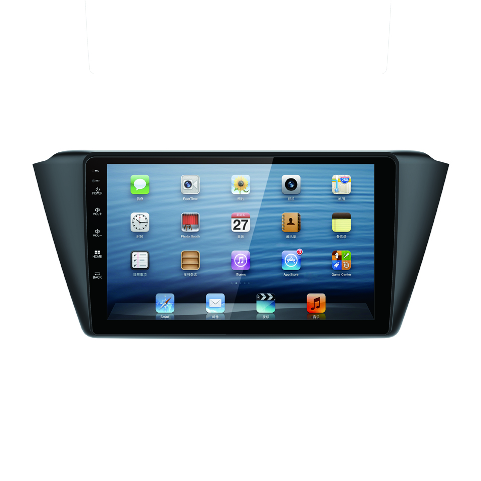 HTNAVI Reproductor multimedia para coche para Skoda Fabia 2015