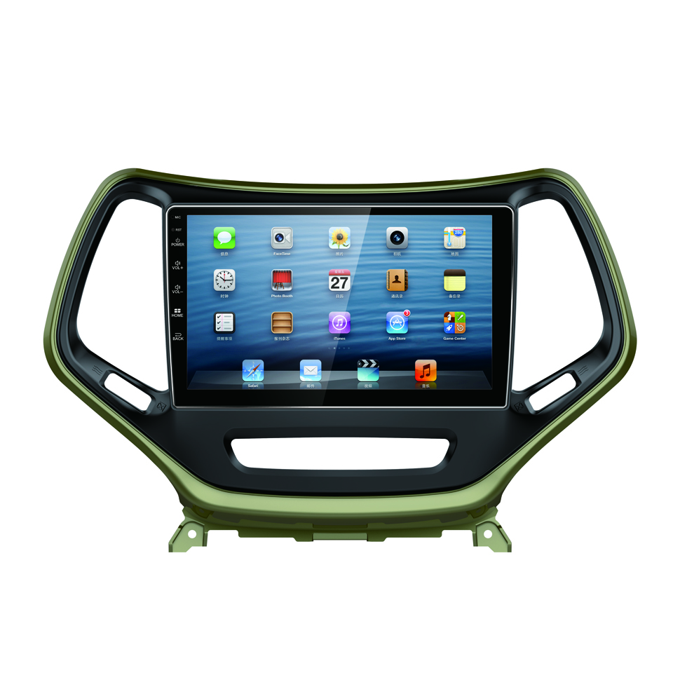 HTNAVI Reproductor multimedia para coche para Jeep Cherokee 2016