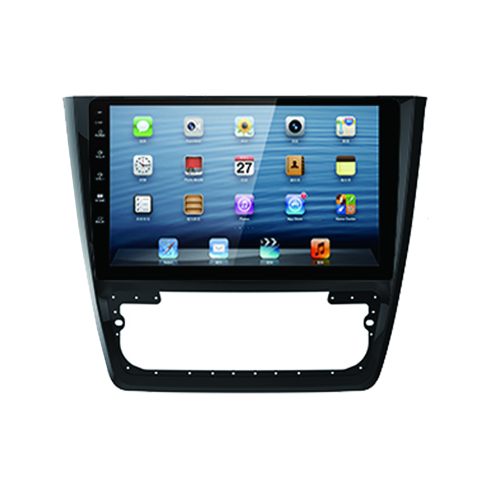 HTNAVI Reproductor multimedia para coche para Skoda Wild Emperor 2014-2018